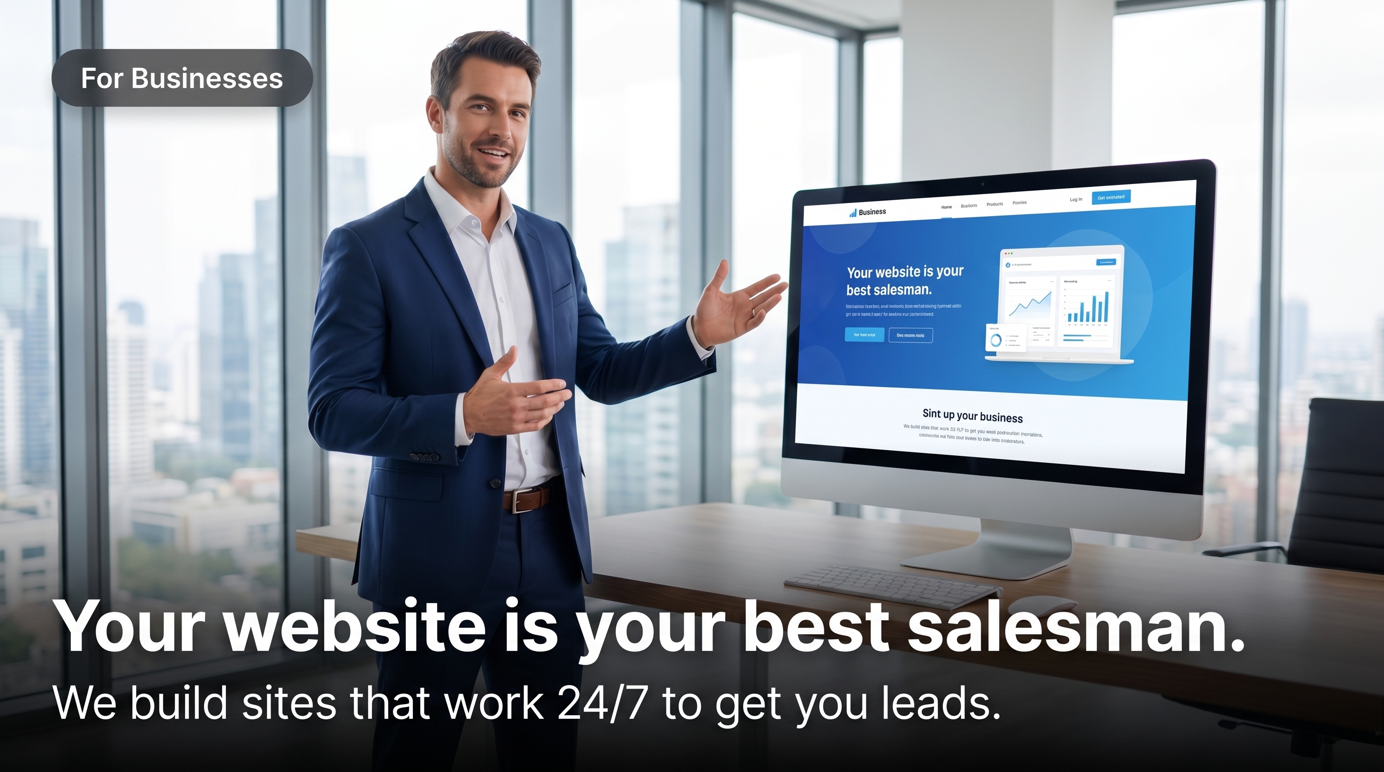 UI solutions — Krilap builds websites that work 24/7 to get you leads